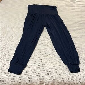 Sustainably Made Midnight Blue Relaxed Pants